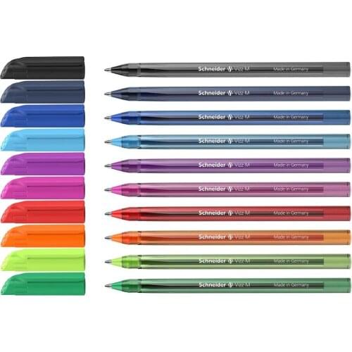 Schneider Vizz Ballpoint Pen Set Pack of 10