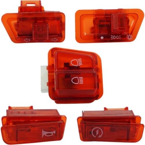 Motorcycle Turn Signal Switch Far and Near Light Horn Button for Scooter GY6 50Cc 125Cc 150Cc Honda DIO AF17 AF18