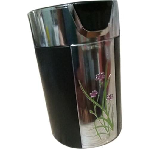 Portable LED Light Ashtray Universal Cylinder Holder Air Outlet Interior Products Car Ashtray