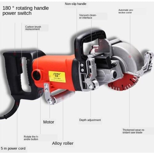 Portable electric slotting machine Professional grinding household small cutting machine