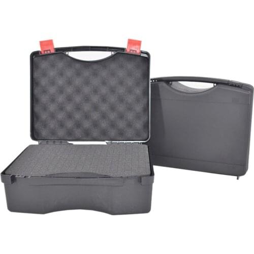 Portable Plastic tool case Instrument Case Dry Box Impact resistant Outdoor Safety Protection Equipment box with pre-cut foam
