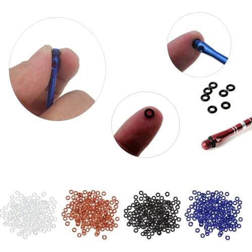 200Pcs Stem/Flights Darts Tip Rubber Dart Shaft O Rings Gasket Grip Washer Grommet Darts Accessories