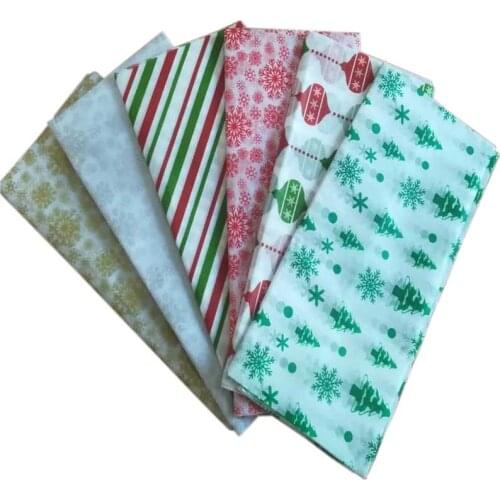 Christmas Bouquet Gifts Wrapping Tissue Paper Wedding & Festive Party Craft Paper Flowers Lining Paper DIY Manual Paper 50*65 Cm