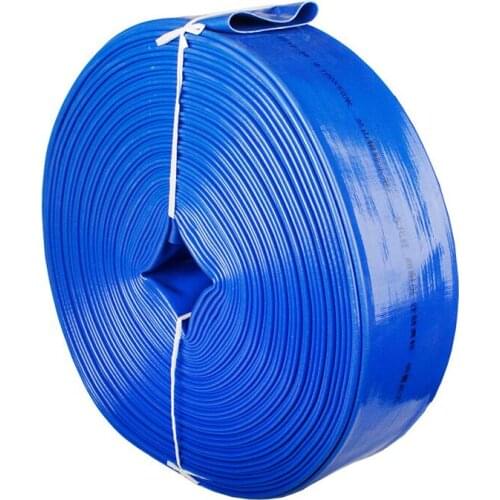 2.0 inch 50mm diameter 20m/roll Thicken PVC water band irrigation Water hose Plastic flexible pipe hosepipe
