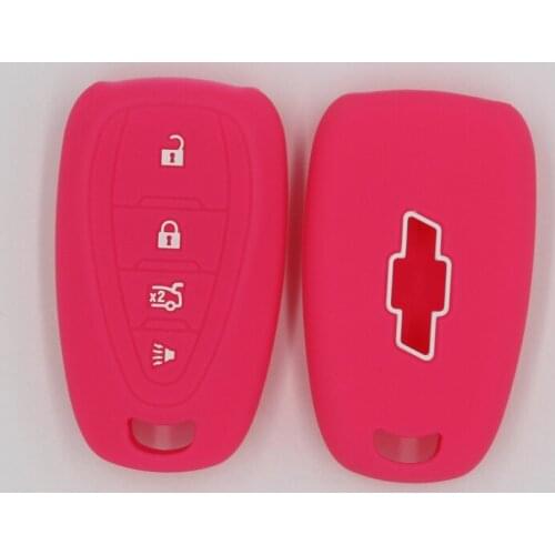 Silicon Remote car Key Fob cover case For Chevrolet Spin Entered cobalt cross Captiva Onyx LTZ 2012-2020 key holder