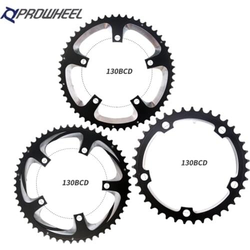 Prowheel 130 BCD Chainwheel Folding Road Bike Chainring 39/53T High Strength Cycling Chain Ring 10/11 Speed Bicycle Accessories