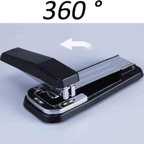 Rotary Stapler Large And Thickened Can Order Middle Seam Multifunctional Stapler 360 Office Supplies For Students