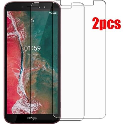 For Nokia C1 Plus Tempered Glass Protective ON C1Plus TA-1312 5.45INCH Screen Protector Phone Cover Film