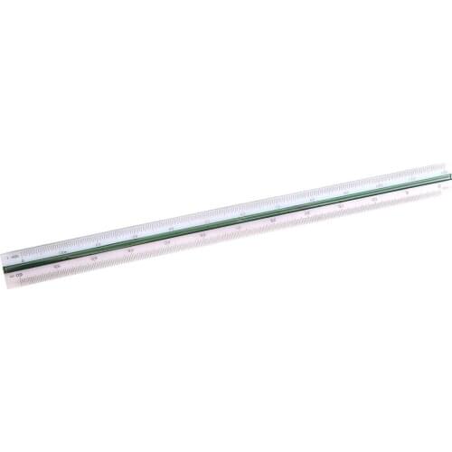 1PCS Of Engineer Metric Triangular Scale Ruler Precision Three Sided Learning Office Stationery Drafting Supplies