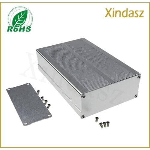 2pcs/lot Slivery aluminum enclosure boxes,aluminum electronics enclosure,aluminum project box enclosure 150*97*40mm