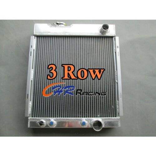 3 ROW 56MM Aluminum Radiator for Ford MUSTANG V8 289 302 WINDSOR 1964 1965 1966