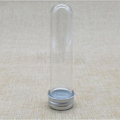 30ml bath salt tube plastic cosmetic tube with aluminum cap, 1 oz candy packaging containers LX1300