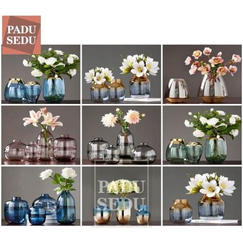 5D DIY Diamond Painting Flowers Vase Cross Stitch Daimond Embroidery Full Square Decor Home Wall Pictures For Living Room Flower