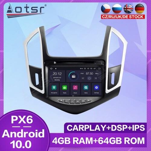 Carplay Car Radio Multimedia Player For 2013 2014 2015 Chevrolet Cruze Android Stereo Autoradio DVD Video Car GPS Navigation HD