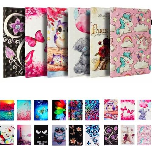 Tab A 8.0 SM-P200 P205 smile Dreaming Pu Leather wallet stand Case for Samsung Galaxy Tab A 8.0 2019 P200 P205 SM-P205 Cover