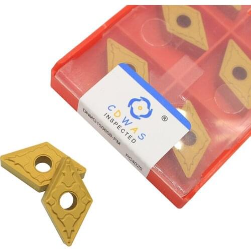 DNMG150608 PM PC4025 High Quality Carbide Inserts External Turning Tool Blade DNMG 150408 CNC Lathe Cutter Tool For Hard Steel