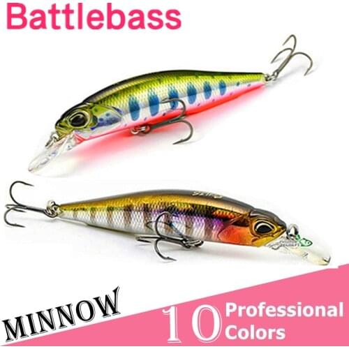 Jerkbait Minnow Fishing Lure New Bait Mino 77MM 8.4G Wobbler Carp Isca Artificial Accessories Leurre Souple Lures Equipment