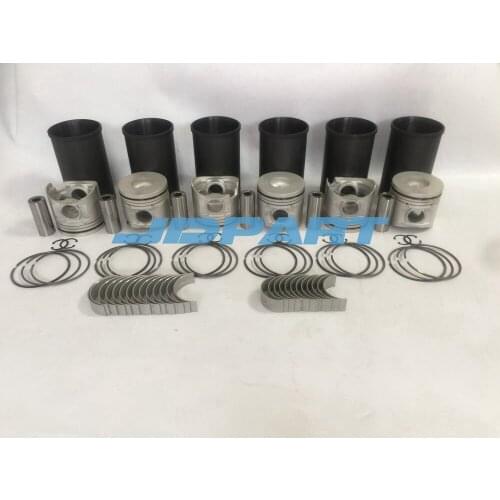 6D16 liner kit STD main and con rod bearings STD For 6D16 engine