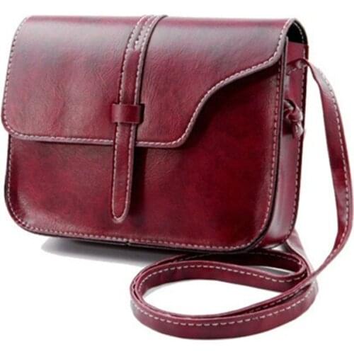 New Fashion Womens Handbag Bag Small Crossbody Bags Vintage Spring Women Shoulder Bag Nubuck Leather Women Bag