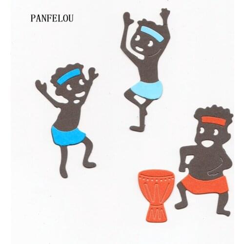 PANFELOU Carnival Brazil Scrapbooking DIY album cards paper die metal craft stencils punch cuts dies cutting dies