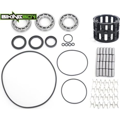 BIKINGBOY Front Differential Bearing Seal Sprague Carrier For Polaris Scrambler 850 1000 Sportsman 2015 2016 2017 Aluminium Set