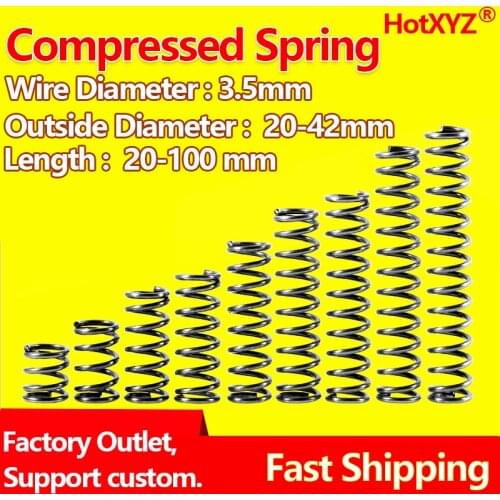 Compressed Spring Wire Diameter 2.5mm, Outer Diameter 24mm Pressure Plate Spring Release Spring Return Spring