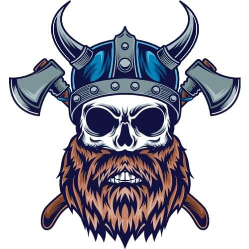 RuleMylife Pirate Skull Car Motorcycle Vinyl Waterproof Stickers Decal Accessories Decoration