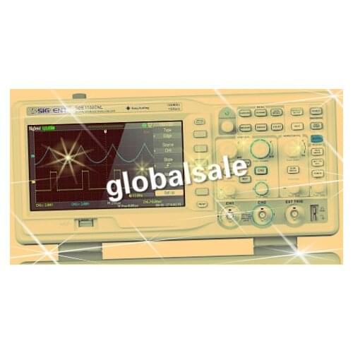 FREE SHIPPING Siglent Digital Oscilloscope SDS1102CNL 100MHz 2Ch 1GS/s USB 110-240V 7" TFT LCD
