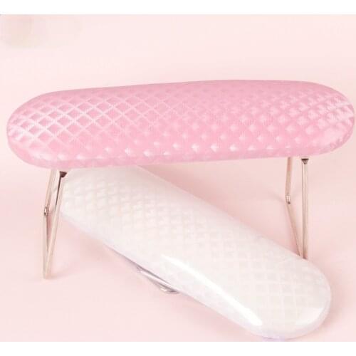 Foldable Waterproof Pu Manicure Pillow Seat Manicure Table Pillow Seat Armrest Manicure Table Nail Arm Rest
