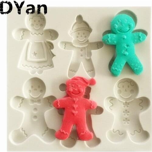 All Kinds Of Silicone Products Liquid Silicone Turn Sugar DIY Cake Tools Snowman Modeling A1375