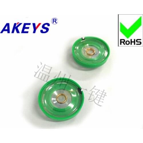 10 PCS Microphone small speaker 29 mm diameter 2.9 cm external magnetic loudspeaker 8 Euro 0.25 W 8R/0.25W green