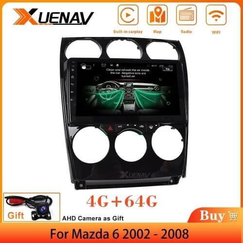 Car DVD Player For Mazda 6 4G LTE Android 2din DSP For Mazda 6 2002 - 2008 Multimedia Navigation GPS Radio wifi BT Mazda 6 car