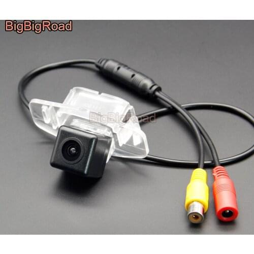BigBigRoad Wireless Vehicle Rear View Camera HD Color Image For Honda Accord Spirior Greiz Ciimo FIT RDX City Civic Crider