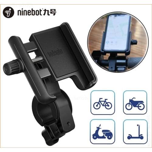 Ninebot Scooter Handlebar Phone Holder Suitable For Ninebot G30 Max Bicycle Motorcycle Kickscooter Stand Mobile Phone Holder