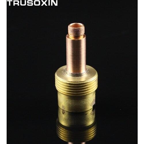 Welding Machine Accessories TIG Welding Torch Consumables 2.4mm Large Long Net Gas Lens Fit WP 17 18 26 Series Welding Torch