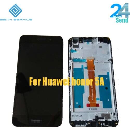 For Huawei Honor 5A Y6II CAM-L23 CAM-L03 CAM-L21 LCD Display+Touch Screen Digitizer Assembly Replacement +Frame Original 5.5"