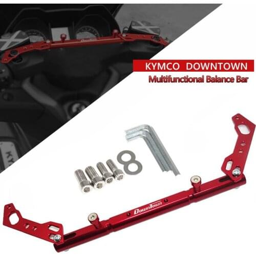 For KYMCO Downtown 300i 350i K-XCT 300 high quality Motorcycle Aluminum balance bar Mobile Phone Stand Cross Bar Lever