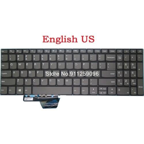 Laotop Keyboard For Lenovo 320-15IKB 320-15IAP 320-15ABR 320-15AST 320-15ISK 520-15IKB English US SN20R55244 Gray New
