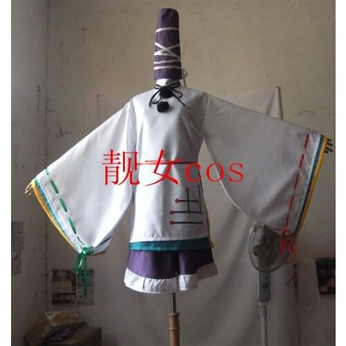Touhou Project Ten Desires Mononobe no Futo Cosplay Costume with hat 11