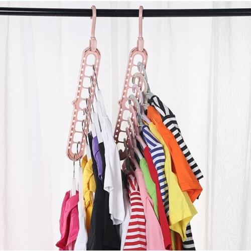 Hot Sale Clothes Coat Hangers Organizer Plastic Multifunction Clothes Hangers Baby Clothes Drying Racks Storage Rack Hangers