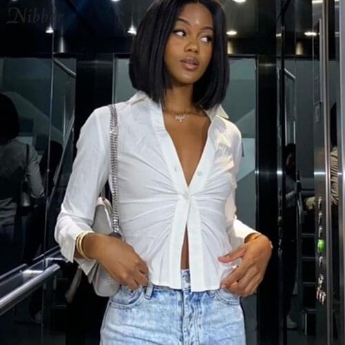 Женские офисные рубашки NIBBER China At AliExpress