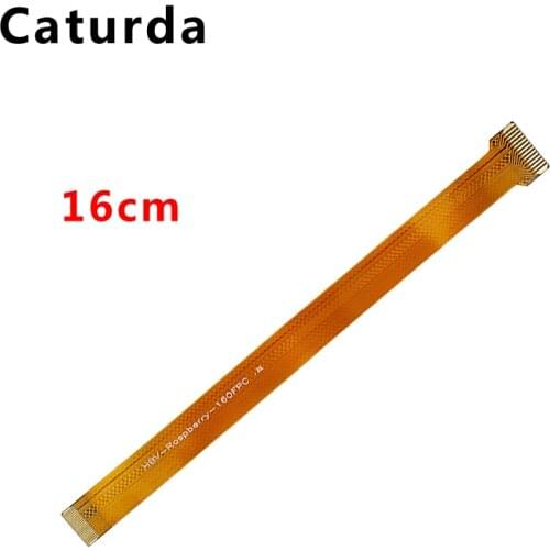Raspberry Pi Zero Camera Cable 16CM FFC Flat Wire Cable Gold Video Camera Line for Raspberry Pi Zero W/Pi0