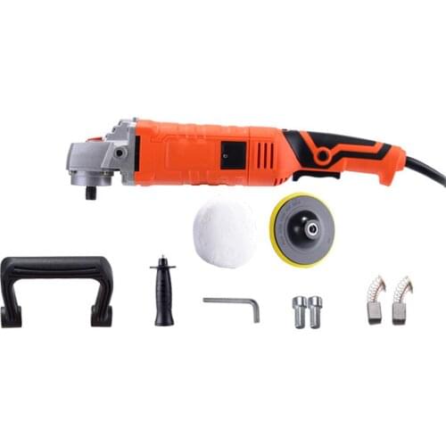 1580W 220V Grinder Mini Polishing Machine Car Polisher Sanding Machine Orbit Polish Adjustable Speed Sanding Waxing Power Tools