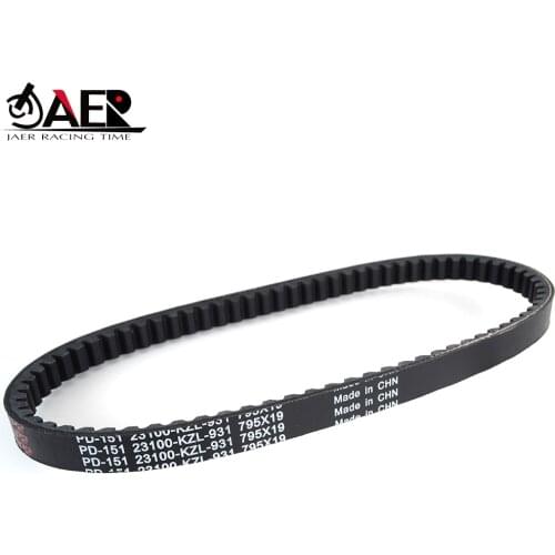 Rubber Toothed Drive Belt for Honda NSC110 Vision 2012-2018 Transfer Clutch Belt 23100-KZL-931