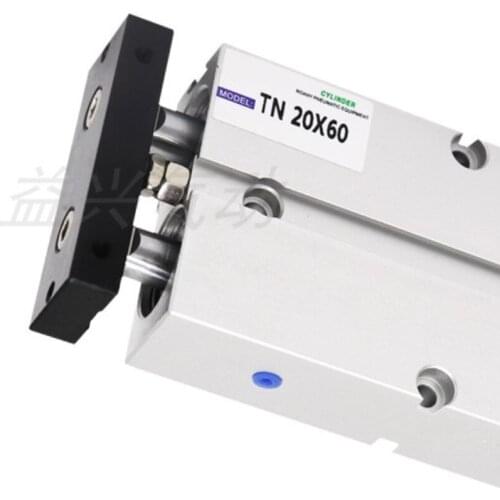 TN TDA Double-Axle pneumatic Cylinder/Double-rod cylinder TN25-60 TN25-75 TN25-100 TN25-125 TN25-150