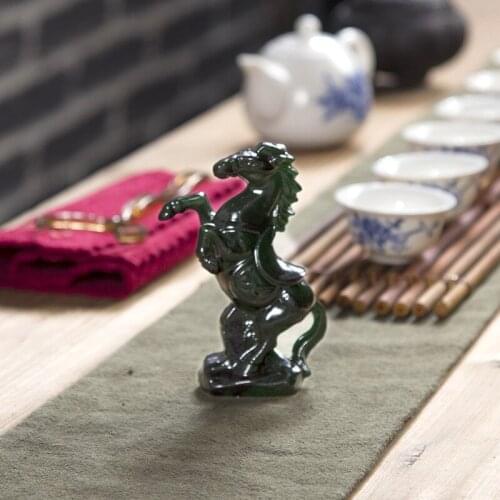 Creativity Purple Clay Tea Pet Lucky Fortune Ornament Boutique Tea Table Decoration Accessories Handmade Tea Set Crafts