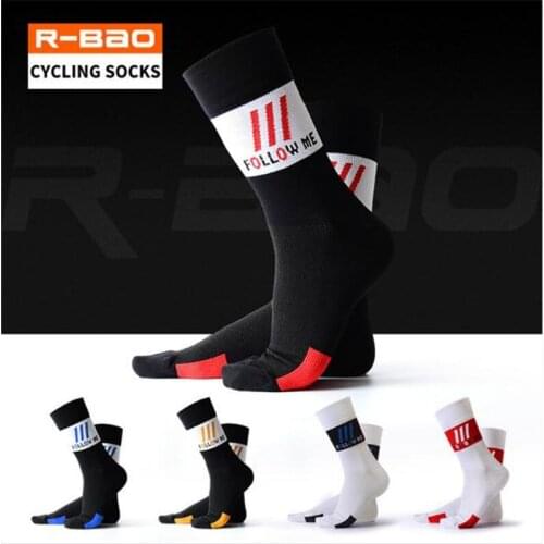 Cycling Socks (3 Pairs/lot) R-BAO/RB7809 Nylon Men Sports Socks Outdoor Hiking Socks Marathon Socks