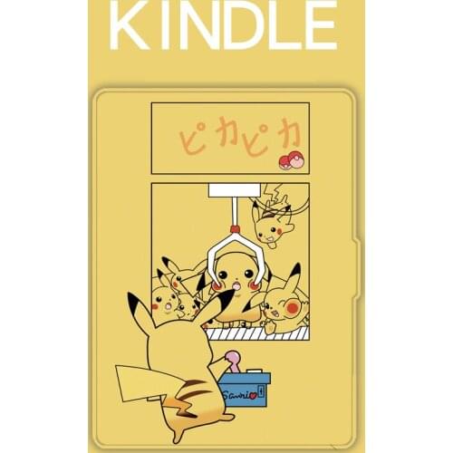 For Kindle 2019 Youth Edition Kindle 658 6.0 Inch Protective Case Automatic Wake-up Sleep Function Conque J9G29R Pika Cute Cases