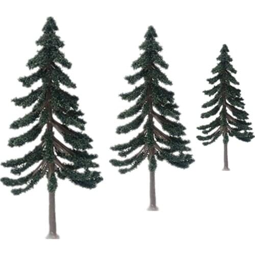 20PCS Model Trees 15cm Train Railroad Diorama HO Wargame Park Scenery Scale