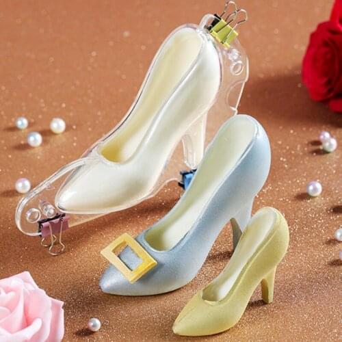 3D High Heel Shoe Cake Mold Heels Chocolate Mold Fondant Cake Decorating Mold DIY Home Baking Tools For Kitchen